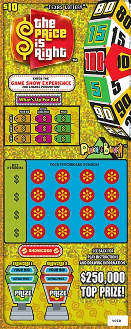 The Price is Right™ ticket