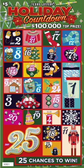 Holiday Countdown ticket