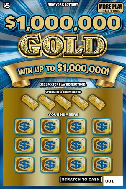 $1,000,000 GOLD ticket